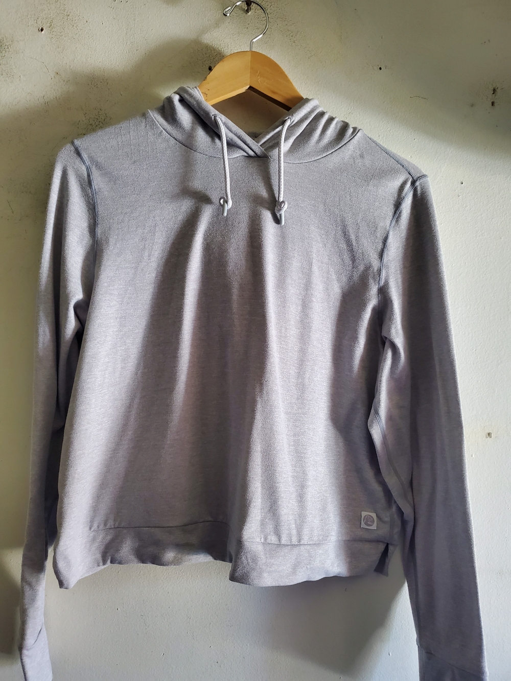 Rhoback Light Gray Women' s Pullover Hoodie - Picture 2 of 7